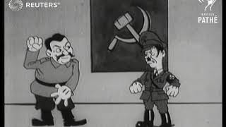 Hitler and Stalin cartoon 1939 [upl. by Viking626]