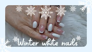 Winter White Nails [upl. by Ainnek658]