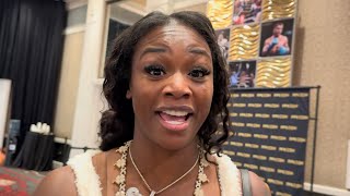 CLARESSA SHIELDS SAYS CRAWFORD BEATS CANELO amp PREDICTS CANELO BERLANGA quotI SEE CANELO SLOWING DOWNquot [upl. by Lowndes]