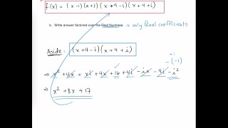 Given Zeros Find Polynomial Equation [upl. by Titania]