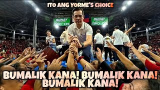 SIGAW ng Kababaihan ISKO MORENO quotBUMALIK KANA BUMALIK KANAquot [upl. by Sexela549]