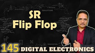 SR Flip Flop Circuit Working Truth Table Characteristics Table amp Excitation Table [upl. by Ahsimik]