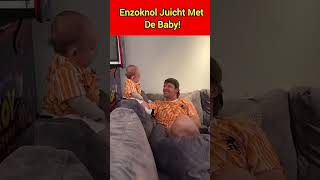 Enzoknol Juicht Met De Baby😱 shorts enzoknol [upl. by Mccowyn813]