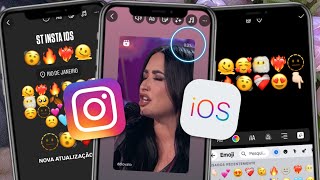 ❤️‍🔥 INSTAGRAM estilo IPHONE com REPOST REELS IGUAL IPHONE  FONTES  NOVAS FUNÇÕES ✅ ST INSTA IOS [upl. by Bred288]