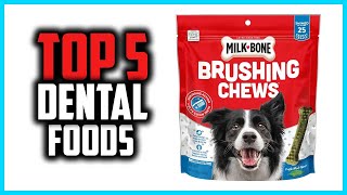 ✅Top 5 Best Dental Chews for Dogs in 2024 [upl. by Ahsii44]