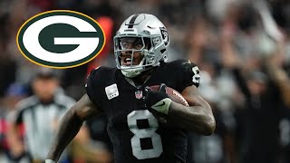 Josh Jacobs Highlights 🔥  Welcome to the Green Bay Packers [upl. by Hploda663]