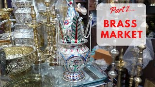 BRASS MARKET WHOLESALE  MORADABAD  abhinav kumar vlogs [upl. by Chariot]