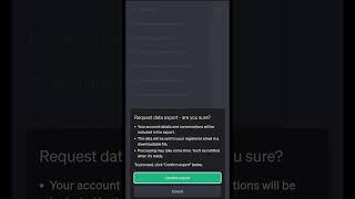 ChatGPT Tutorial How to Export Your Chat History ✅ [upl. by Aronid361]