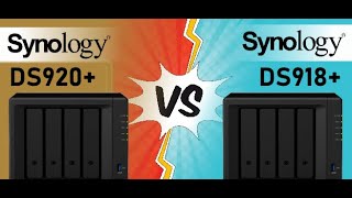 Synology DS920 vs DS918 NAS Comparison [upl. by Hayalat]