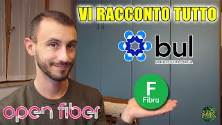 Fibra FTTH la mia esperienza in area bianca [upl. by Kamerman]