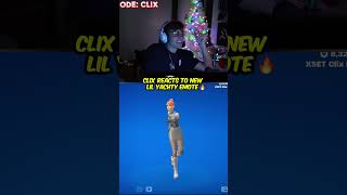 Clix REACTS to NEW Lil Yachty emote 🔥 [upl. by Laryssa761]