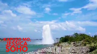 Kapuso Mo Jessica Soho Geyser sa ilog [upl. by Metts680]