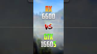 GTX 1660 Super vs RX 6600 [upl. by Amery]