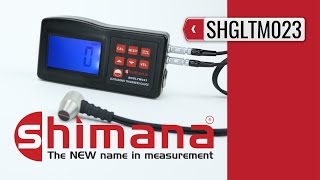 SHIMANA SHGLTM023  Ultrasonic Thickness Meter product video presentation [upl. by Adelaida]