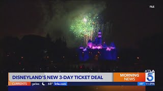 Disneyland brings back Southern California resident ticket offer for 2024 [upl. by Inaffets]