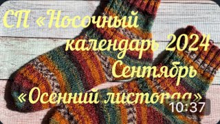 СП «Носочный календарь 2024»  Сентябрь  Участник 39 [upl. by Nibbor]