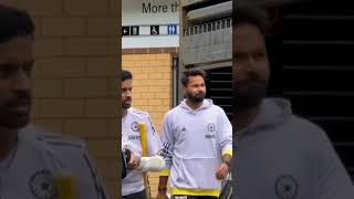 Indian cricket team practice sessionviratkohli cricket rohitsharma yashasvijaiswal shubmangill [upl. by Nilde781]