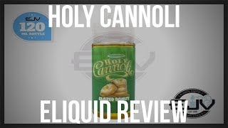 Glazed Donut by Holy Cannoli ELiquid Review [upl. by Ahsiei]