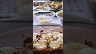 Banana Dessert shortsfeed food TasteBudpk [upl. by Zenia]