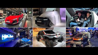 Paris Motorshow paganykite akis pamatykite Tesla Cybertruck BMW groteles Dacia Bigster ir tt [upl. by Cypro107]