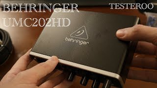 Unboxing installing and testing the Behringer UMC202HD using FL Studio [upl. by Atteuqram216]