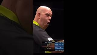 🎯Prime MvG Budapest champion 🎯Darts Michael van Gerwen Dart shorts🎯 [upl. by Nerb347]