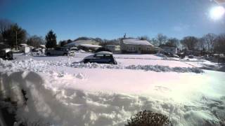 Winter Storm Jonas 2016  4k Time Lapse [upl. by Hays535]