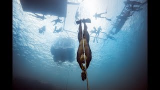 VB2018 Alexey Molchanovs World Record Dive to 130m [upl. by Hyacintha373]