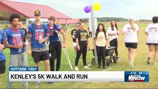 Kenley’s 5K Walk and Run supports 8th grader battling cancer [upl. by Halland991]