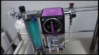 Filling an anaesthetic machine vaporizer [upl. by Beitz]