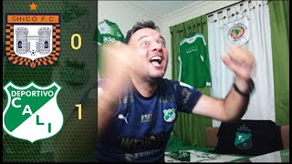 Chicó 0  1 Deportivo Cali  Fecha 4 Liga BetPlay [upl. by Yarahs584]