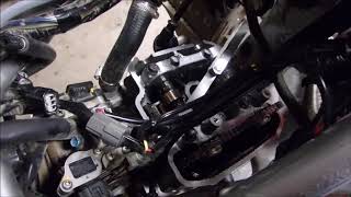 CRF250L Valve Clearance Inspection [upl. by Bendicta]