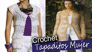 Tapaditos de Mujer  Tejidos a Crochet  Diseños e Imagenes [upl. by Moscow]