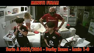 Goal Reaction Derby Roma  Lazio 10 [upl. by Ilojne]