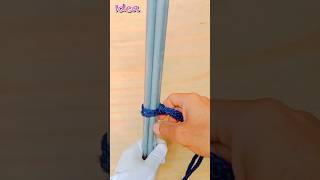 Roll up your rope then make a knot shorts knot simpul tali talitemali tutorial cara method [upl. by Einavoj169]