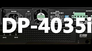 Wharfedale Pro DP4035i Installation Amplifier for Every Project [upl. by Nyloc744]