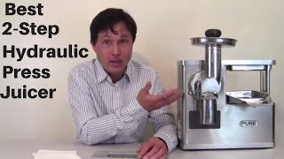 Best Hydraulic Cold Press Juice Extractor Pure Juicer [upl. by Sigismund]