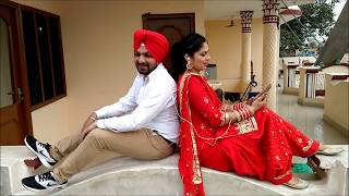 POST WEDDING SHOOT Dilpreet Dhanoa  Pardeep  Pekeyan Nu  Roshan Prince  Pre Wedding [upl. by Esinej]