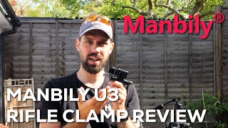 Manbily U3 Rifle Clamp Lightweight Durable and Versatile  Review [upl. by Viquelia]