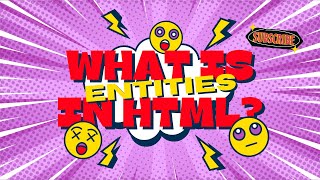 Ultimate Guide to HTML Entities  Special Characters amp Symbols Made Easy [upl. by Elleirol]