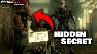 Secret MGS4 Detail revealed 14 YEARS Later It finally explains [upl. by Ploss445]