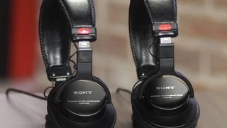 Sony MDRV6 and Sony MDR7506 headphones Oldies but goodies [upl. by Searcy]