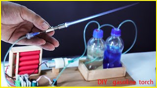 How to Make a Superfine Flame Gasoline Welding Gun [upl. by Erodaeht689]