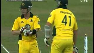 Malingas HatTrick vs Australia 2011 HD flv [upl. by Iveksarap]