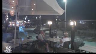 Webcam Lanzarote  Live Stream from the Beachbar in Costa Teguise [upl. by Thorvald]