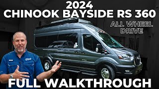 2024 Chinook Bayside RS 360 AWD Class B RV on Ford Transit 350HD Chassis  FULL WALKTHROUGH 🚐 [upl. by Orman782]