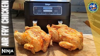 Ninja Dual Zone Air Fryer Whole Chicken [upl. by Archambault622]