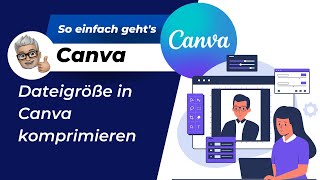 💻✨ Dateigröße in Canva komprimieren So einfach gehts 🔧📉 [upl. by Thorne]