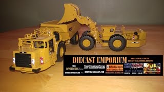 Diecast Masters Cat R3000H Underground Mining Loader [upl. by Hannan]