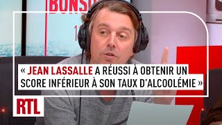 quotJean Lassalle a réussi lexploit dobtenir un score inférieur à son taux dalcoolémiequot [upl. by Laurette]